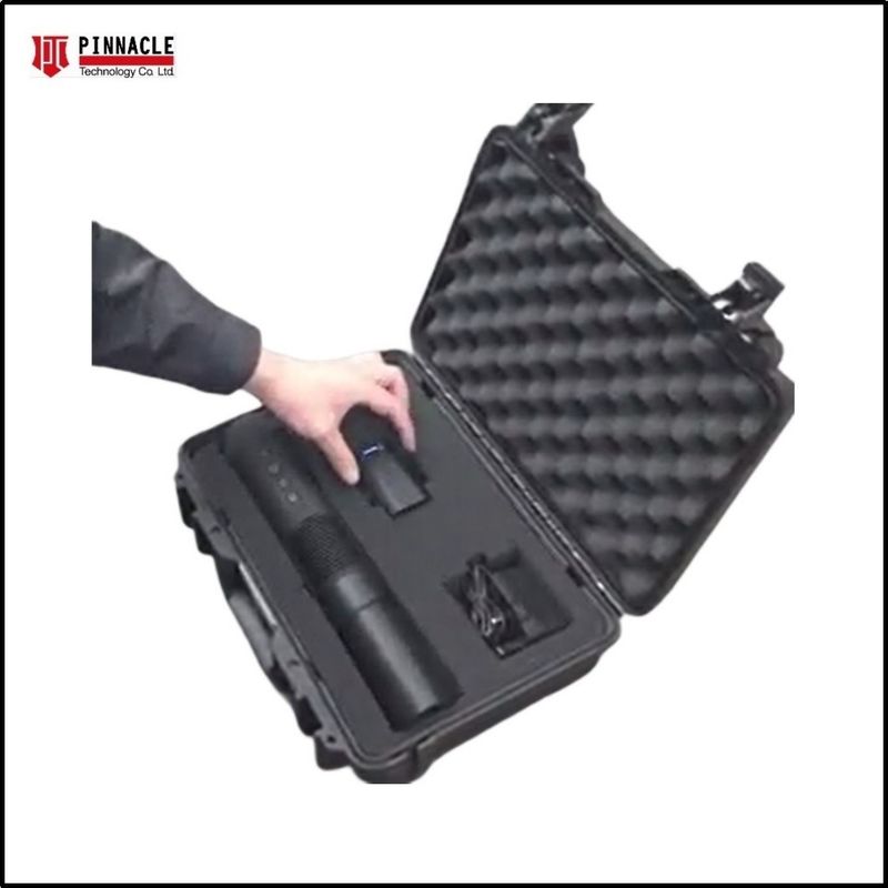 PTC-UAV-3F15 Przenośny GPS/Wifi UAV Drone Signal Jammer z 1000lm lumenami latarki