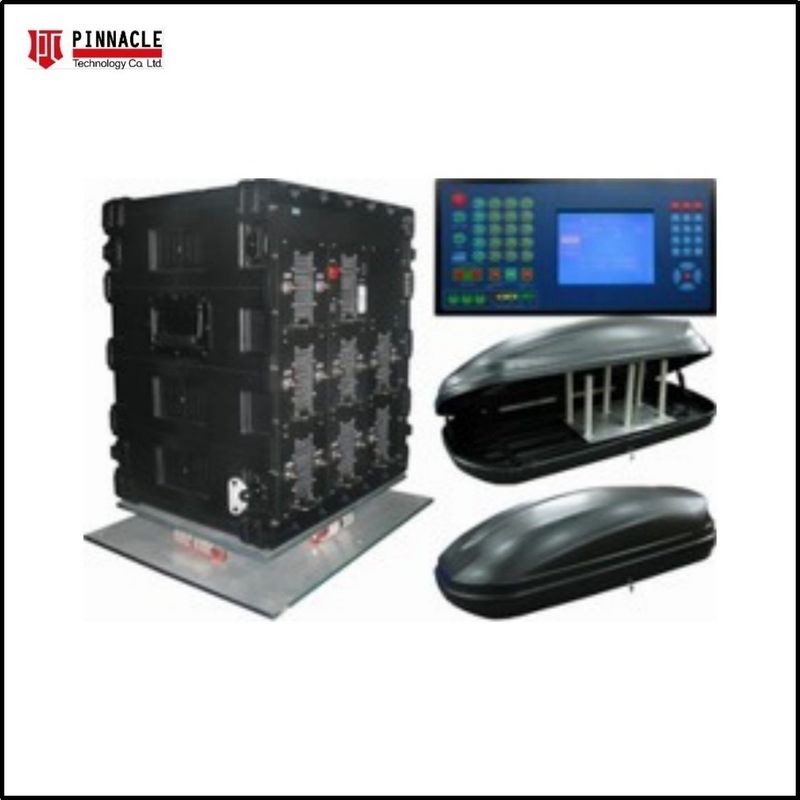 RCIED cyfrowy system zakłócający IED pojazdów bombowych 2100W 2G 3G 4G 5G WiFi GPS UHF VHF
