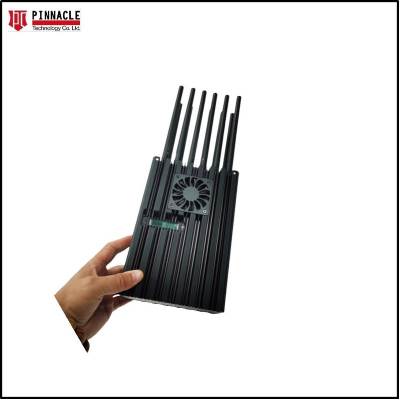 12 Antenna Przenośny zakłócacz sygnału CDMA GSM PCS 3G LTE UHF VHF