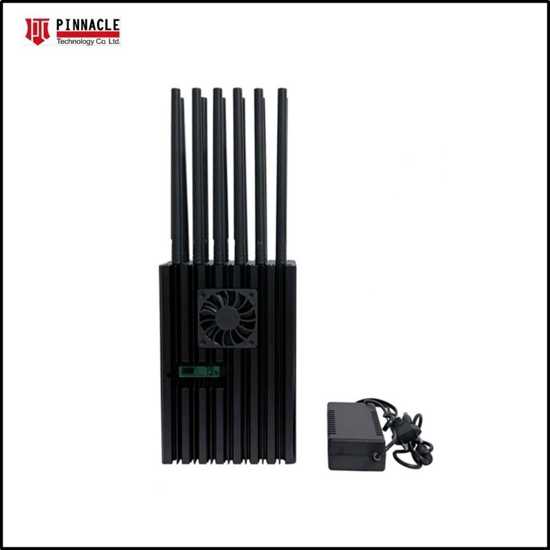 12 Antenna Przenośny zakłócacz sygnału CDMA GSM PCS 3G LTE UHF VHF