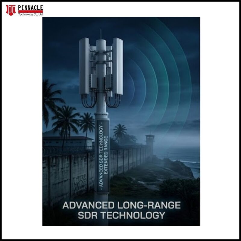 Waterproof SDR-Based Intelligent Drone Jammer GPS Cellphone 2g/3G/4G/5g Prison Jammer Jail Jammer with Blacklist/White List Function