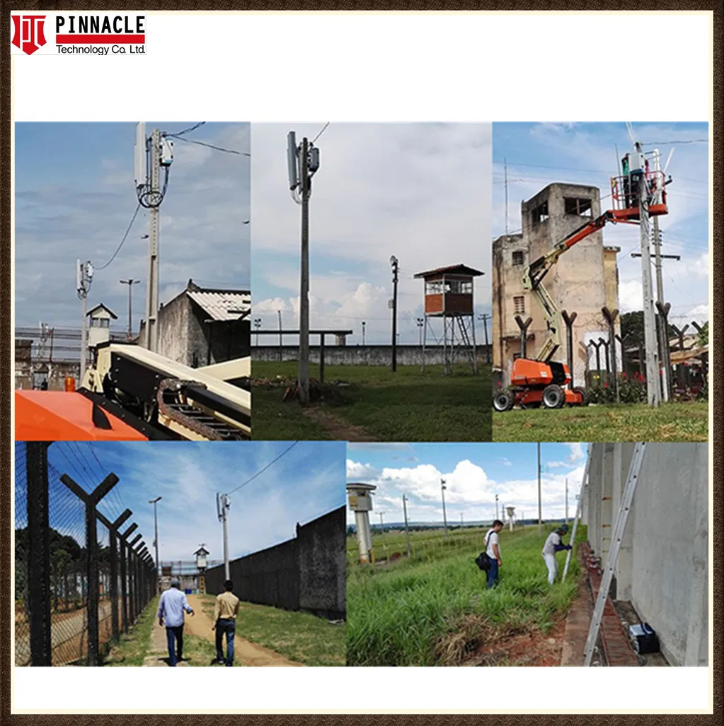 Wysokiej mocy DDS VHF UHF Walkie Talkie Jammer 100MHz-500MHz 4