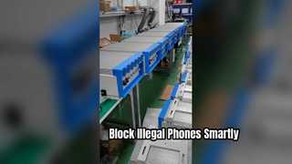 Zagłuszacz więzienny o dużej mocy z kontrolą białej listy. Dostępne rozwiązanie niestandardowe.